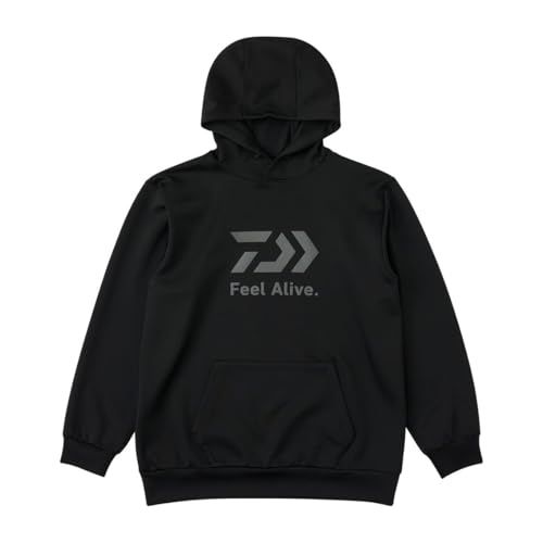 ダイワ DANROTECH スウェットフーディ パーカー ブラック L DE-8124 DANROTECH® スウェットフーディ(ウェア)｜DAIWA ウェア