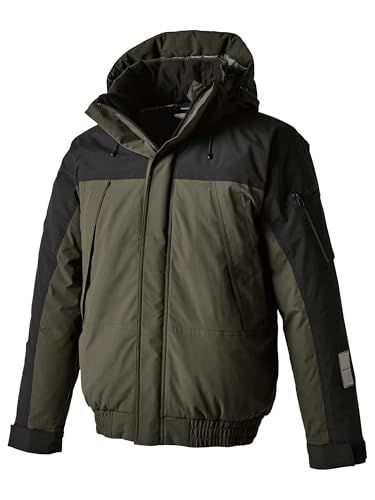 新品 TS DESIGN リフレクティブファイバーダウンジャケット 秋冬用 アーミーグリーン 1926 55 5L