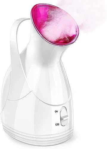 ホワイト スチーマー美顔器 ナノスチーム美顔器 美顔スチーマー