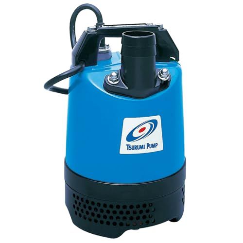 新品 ツルミポンプ 工事用水中ポンプ 50Hz 吐水量0.10m3/min 全揚程6m ハイギャップ構造の羽根車で摩耗に強い LBT-250