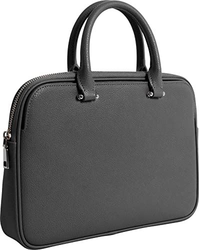 新品 [Dom Teporna] ミニブリーフケース ブリーフケース 小さい ミニバッグ ビジネスバッグ レディース シック 綺麗系 小さめ 軽量 薄型 ブラック 10,164円