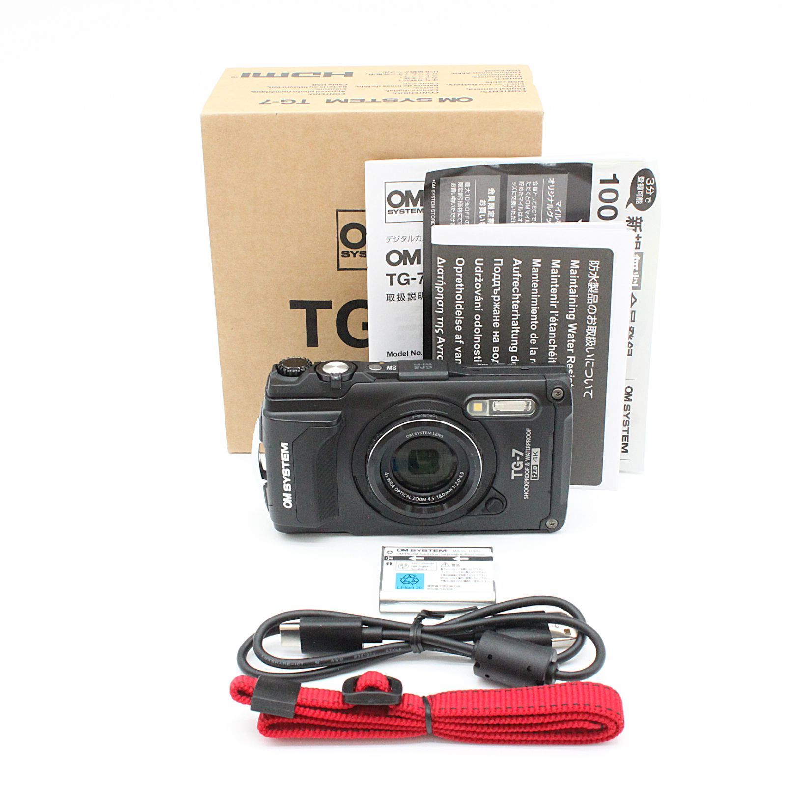 □ほぼ新品□ OLYMPUS（オリンパス）Tough TG-7 防水コンパクト