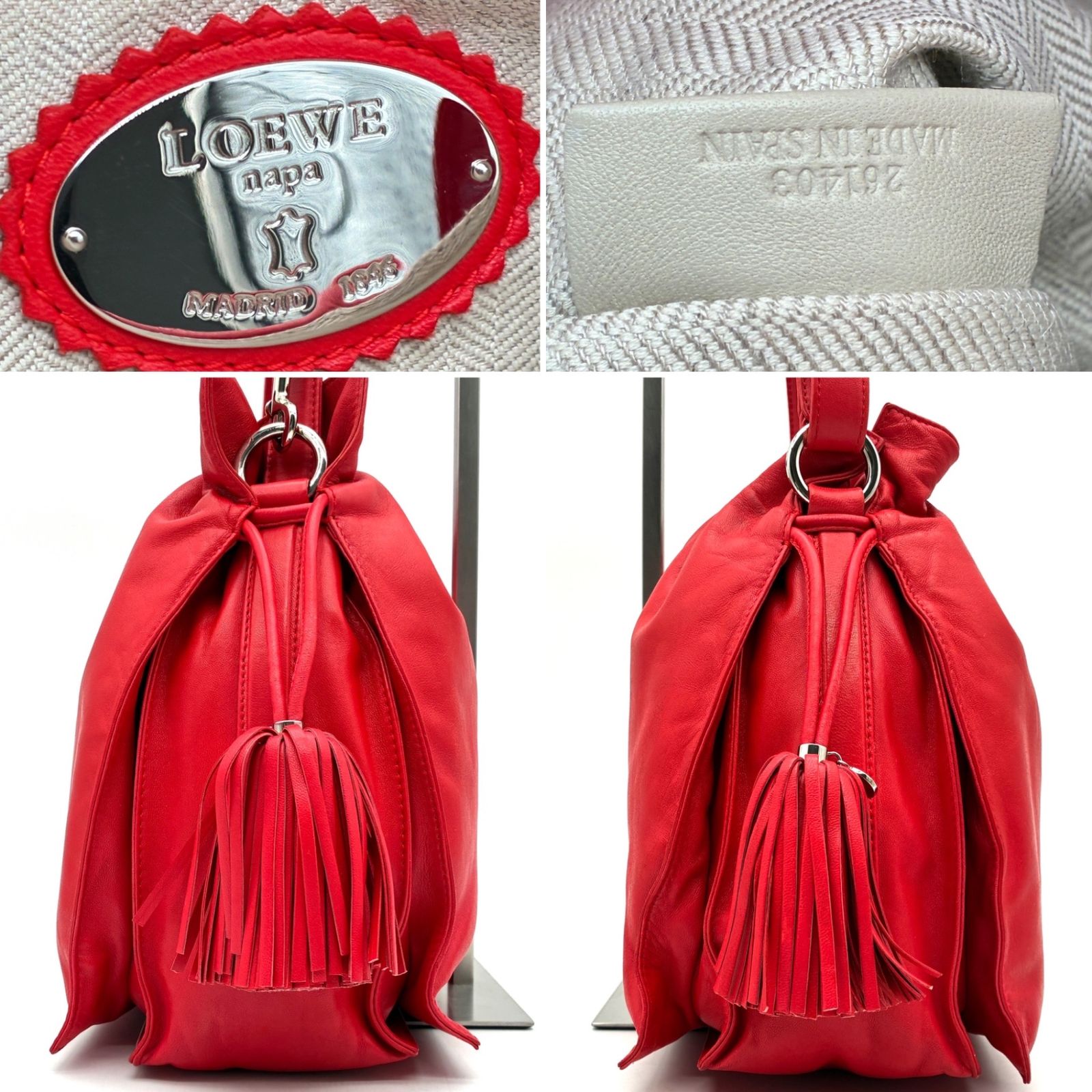 LOEWE ロエベ 2way フラメンコ ショルダーバッグ トートバッグ
