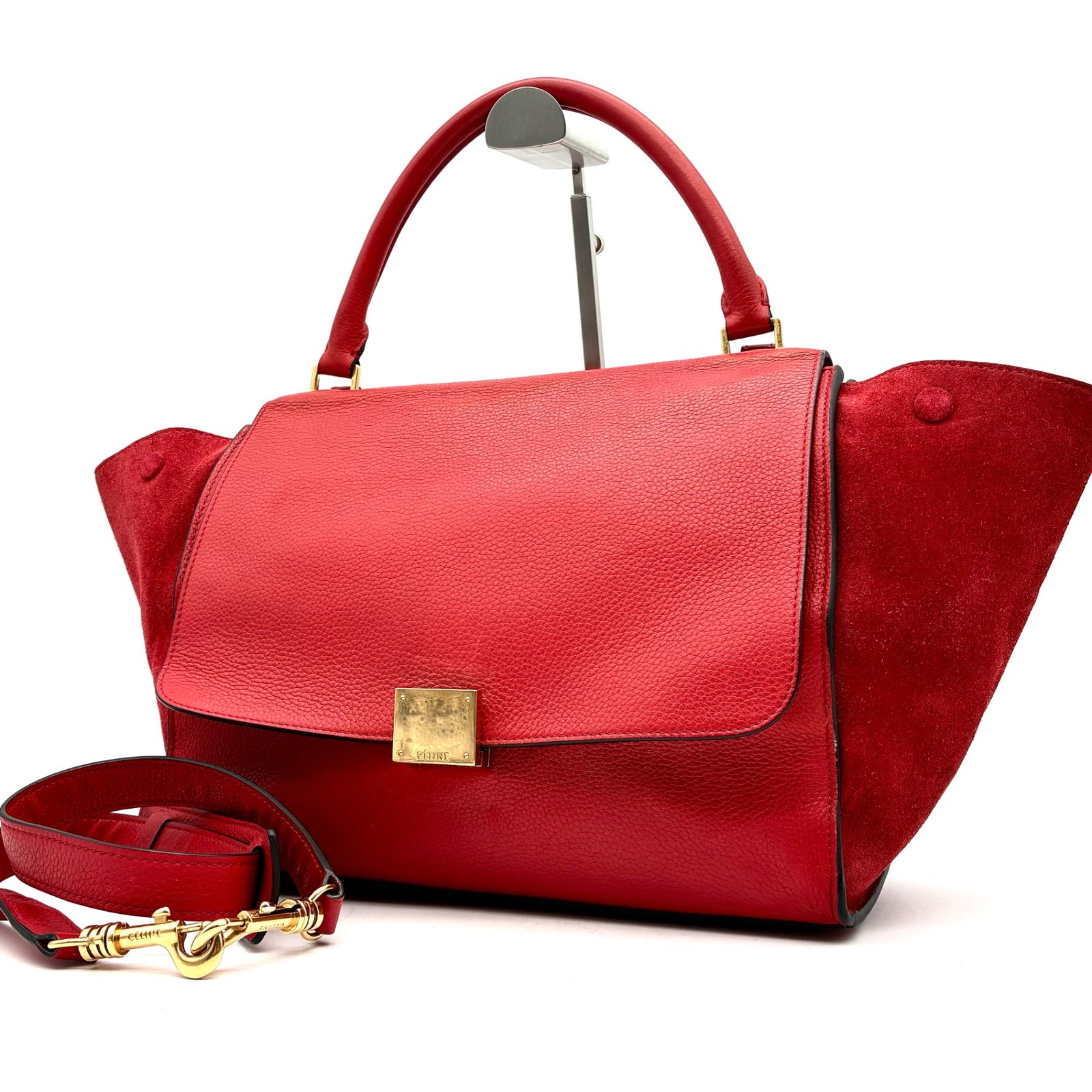 CELINE セリーヌ トラペーズ 2way ハンドバッグ ショルダー