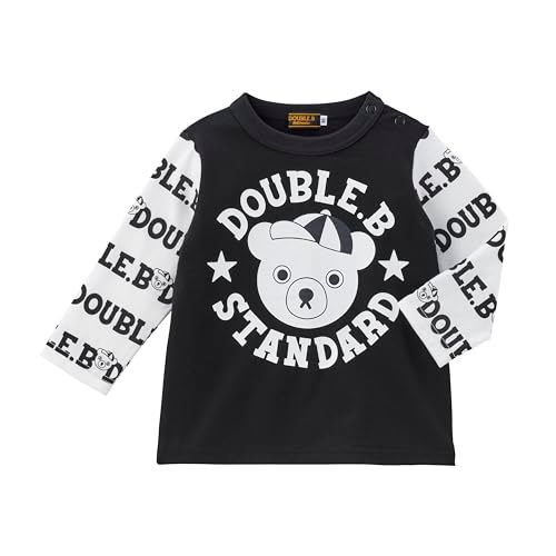 MIKI HOUSE クマ刺繍Tシャツセット 70-80cm ミキハウス tシャツ くま MIKIHOUSE クマ刺繍 トップス サイズ80ロンT