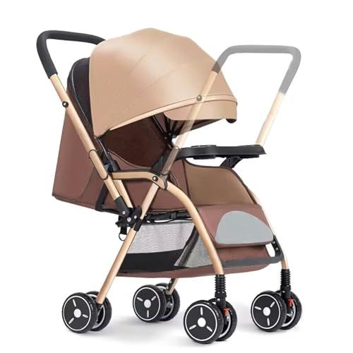 HZDMJ 両対面 ベビーカー ab型 折り畳み 軽量 コンパクト リクライニング 静音キャスター SG基準 ベビー用品 新生児 1か月?36か月まで 帰省 出産祝い 誕生日 プレゼント ギフトt