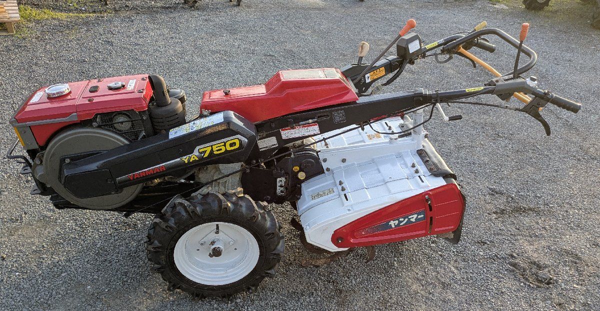 ヤンマーYH75 ディーゼル耕運機　7.5馬力　NFD9-LEA セルスタート ☆ヤンマー ディーゼル 耕運機 YC750G エンジン HS75-L 7.5PS☆