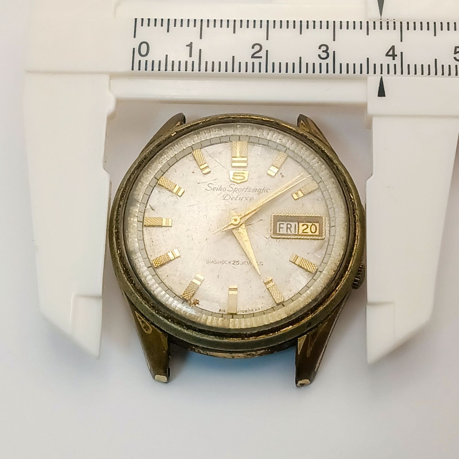 稼働】0308-4 SEIKO 5 Sportsmatic Deluxe セイコー スポーツマチック 