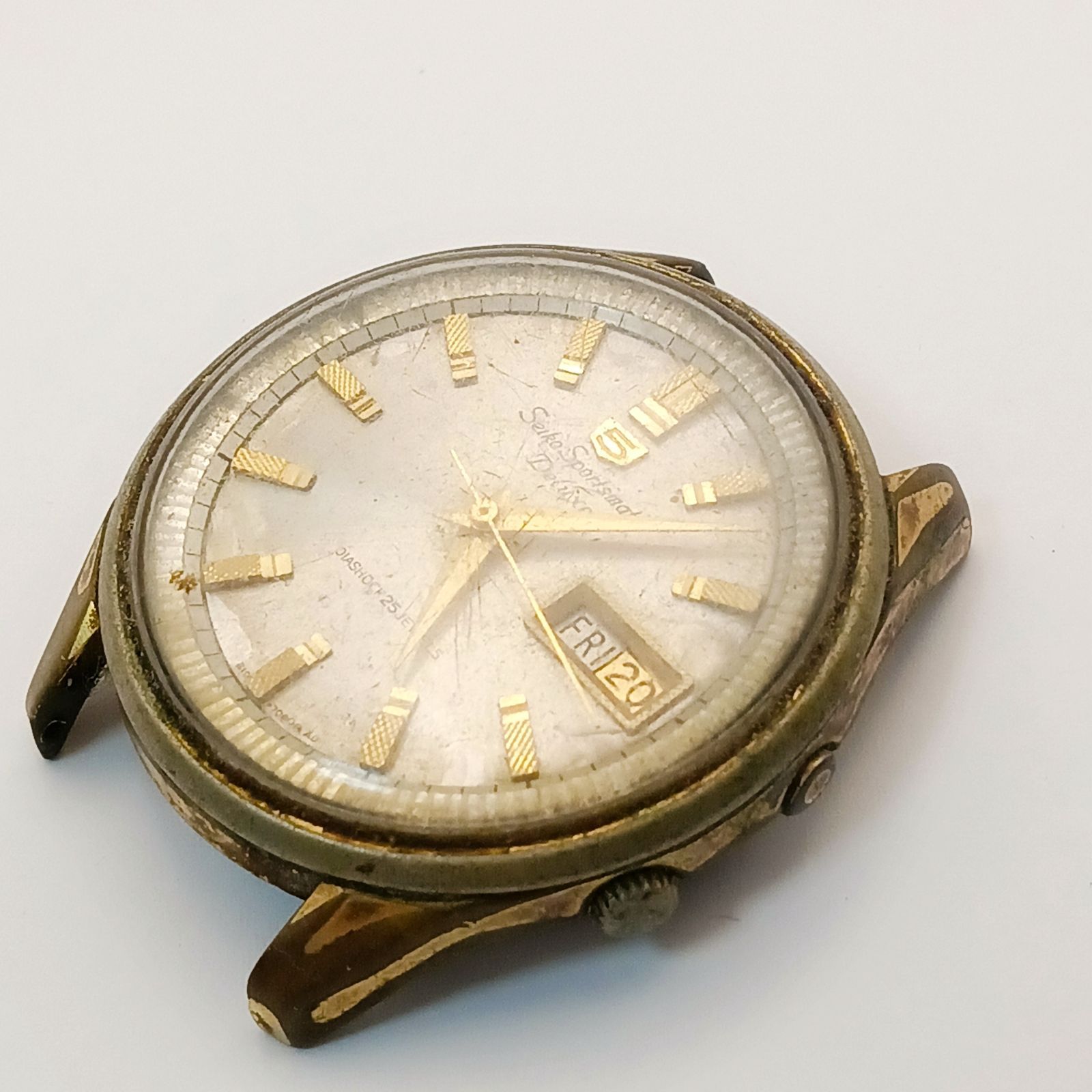 稼働】0308-4 SEIKO 5 Sportsmatic Deluxe セイコー スポーツマチック 