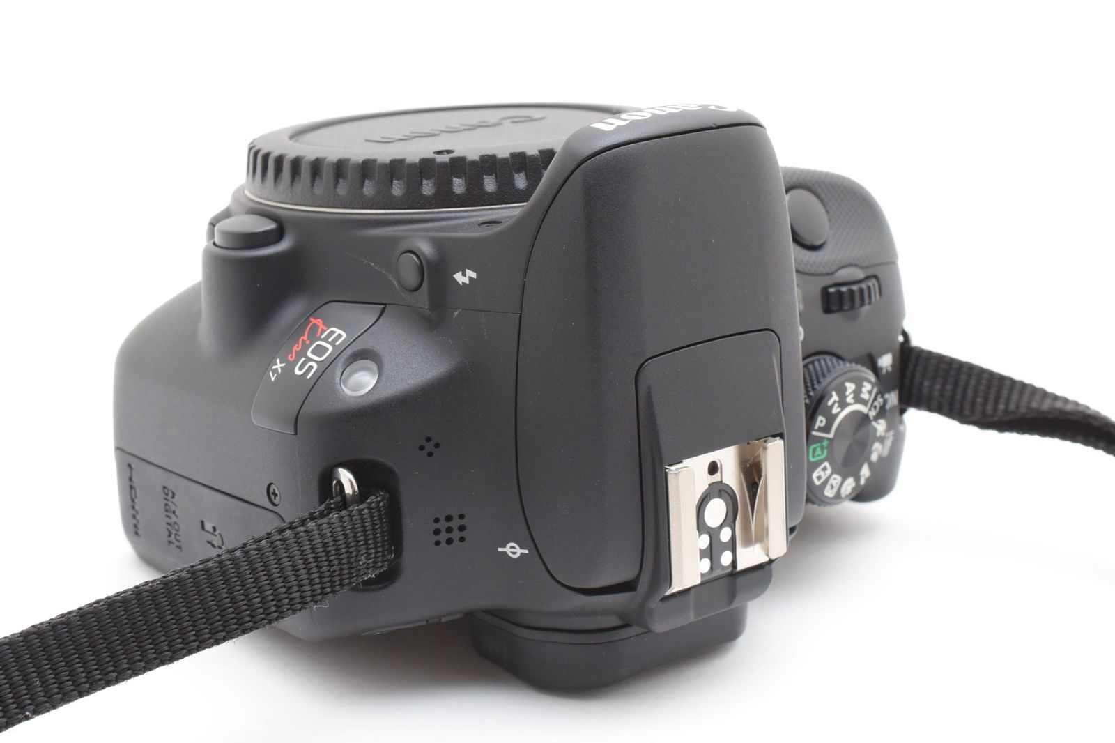 光学極上品】Canon キャノン EOS KISS X7 ボディ シャッター数2529枚と