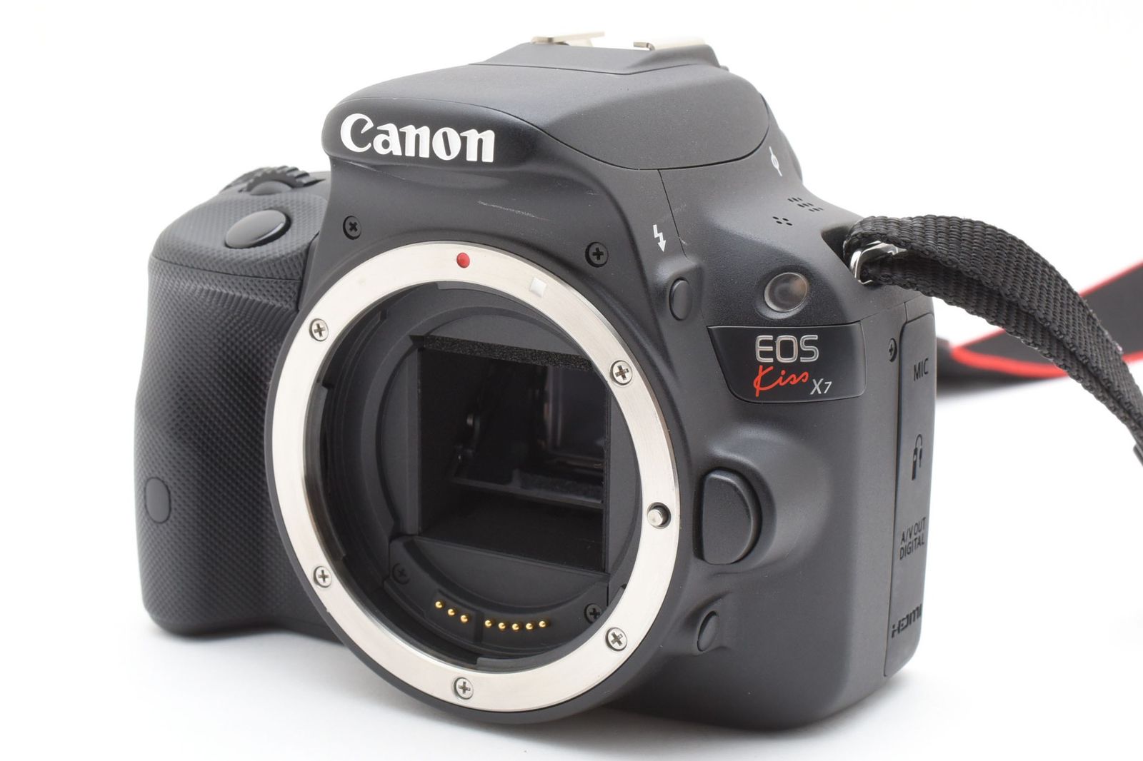 光学極上品】Canon キャノン EOS KISS X7 ボディ シャッター数2529枚と