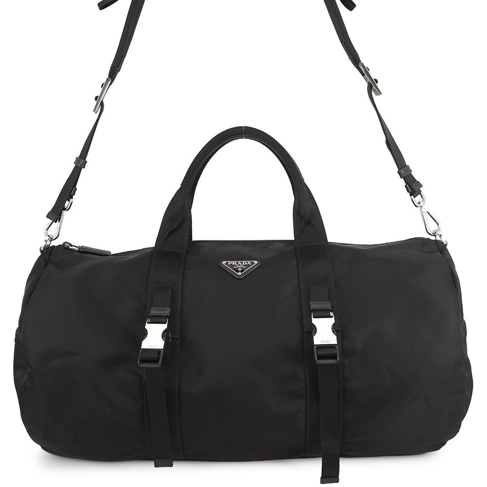 プラダ ボストンバッグ ナイロン レザー 2VC015 PRADA 旅行用バッグ