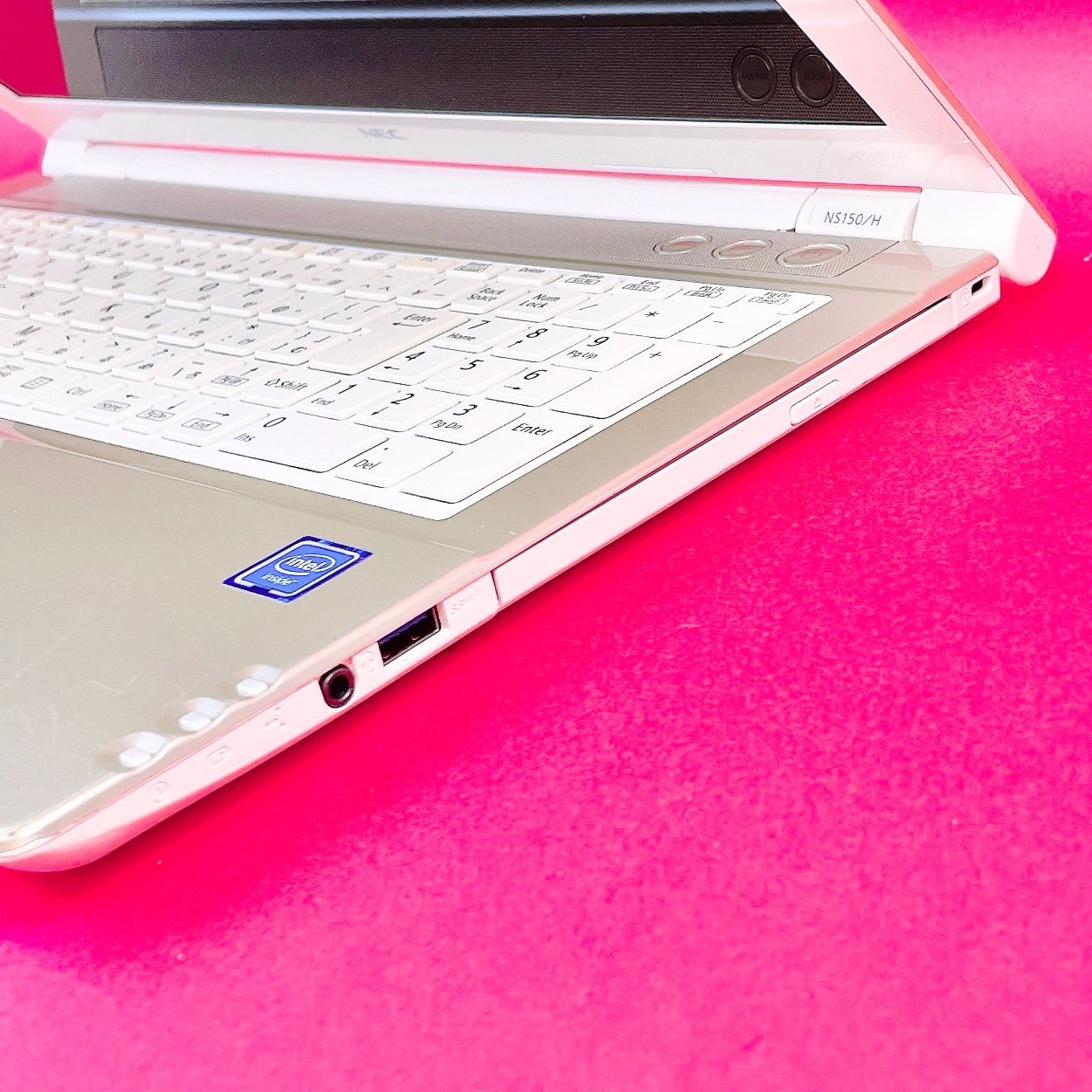 NEC 1TB ゴールド薄型ノートPC 初期設定済 - メルカリ