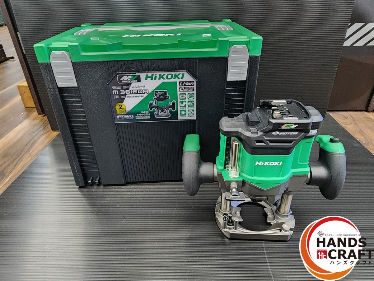 ♭【未使用品】HiKOKI(ハイコーキ) M3612DA(NN) 軸径12/8mm 充電式 