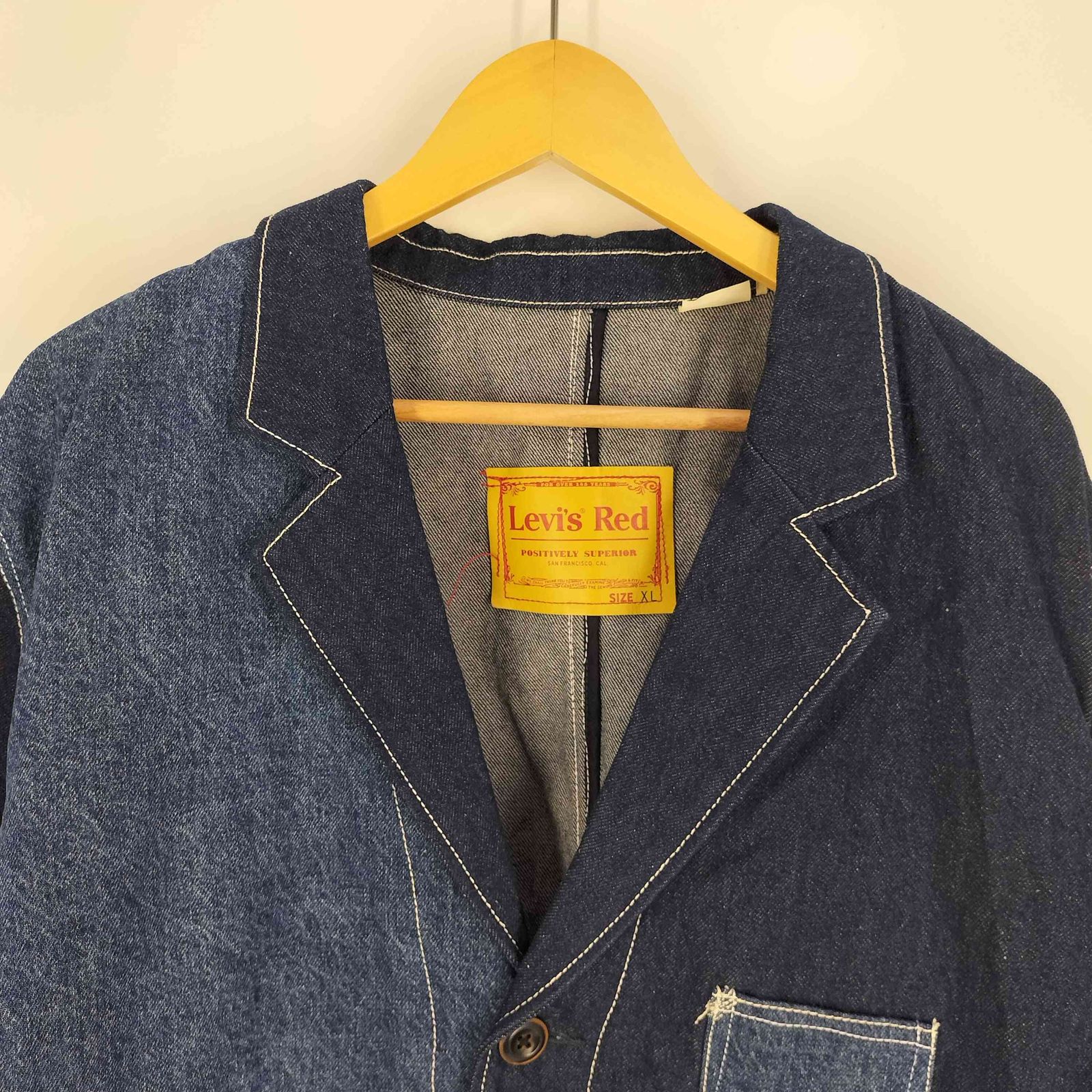 新品Levi's(R) RED DENIM SACK COATリーバイスレッド リーバイスレッド Levis RED DENIM SACK COAT メンズ JPN：XL - メルカリ