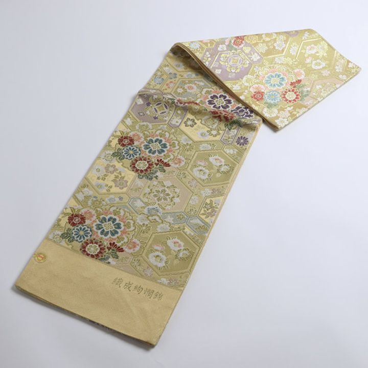 ◇新品 未仕立て 西陣 大光謹製 正絹袋帯 古典吉祥柄 - メルカリ