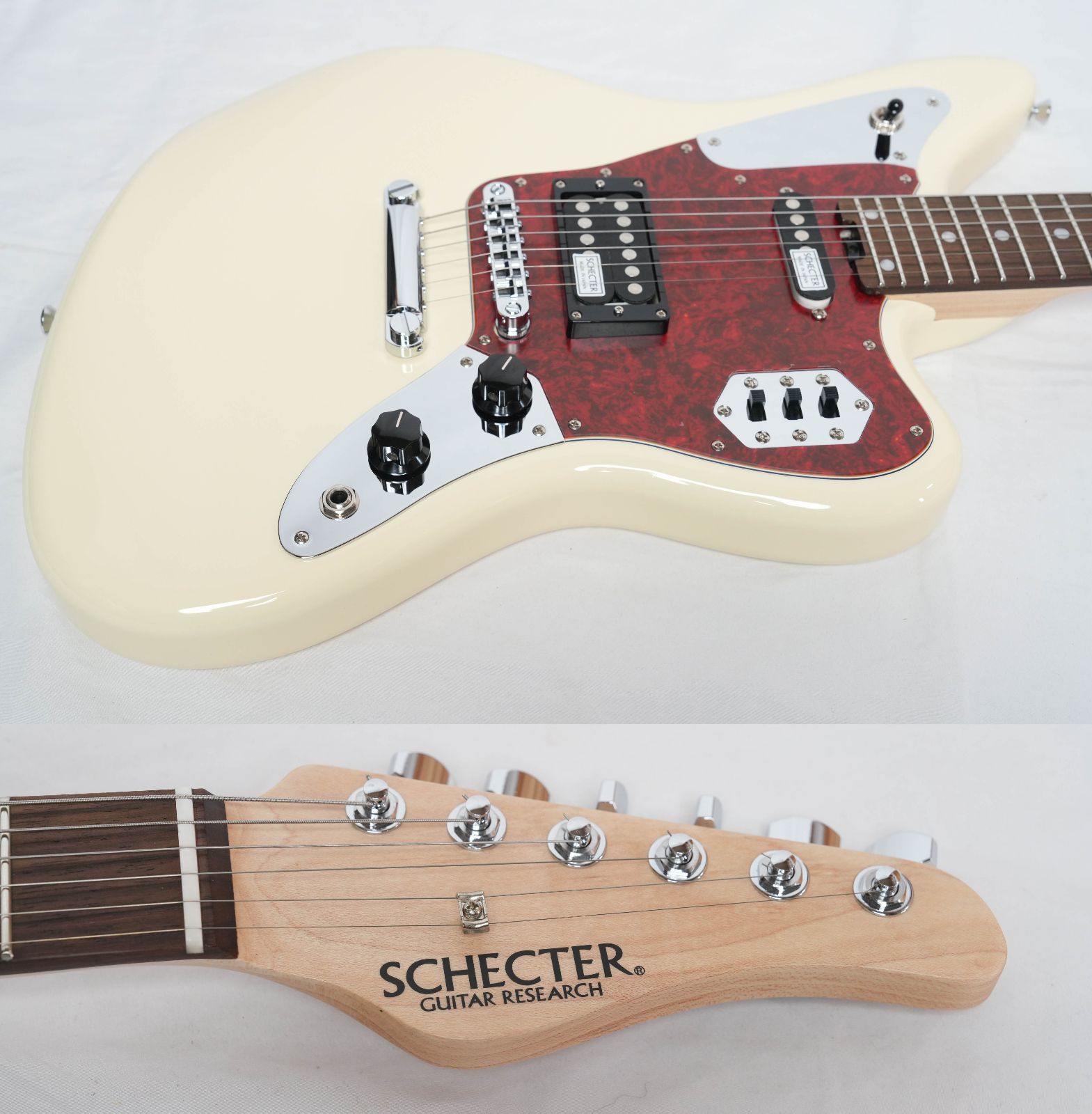 AR-06 Schecter Japan – SCHECTER Guitar Red Apple Candy White