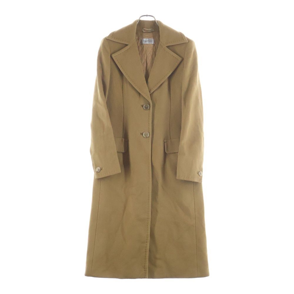 SPORTMAX MAX MARA ウール カシミヤ チェスターコート キャメル