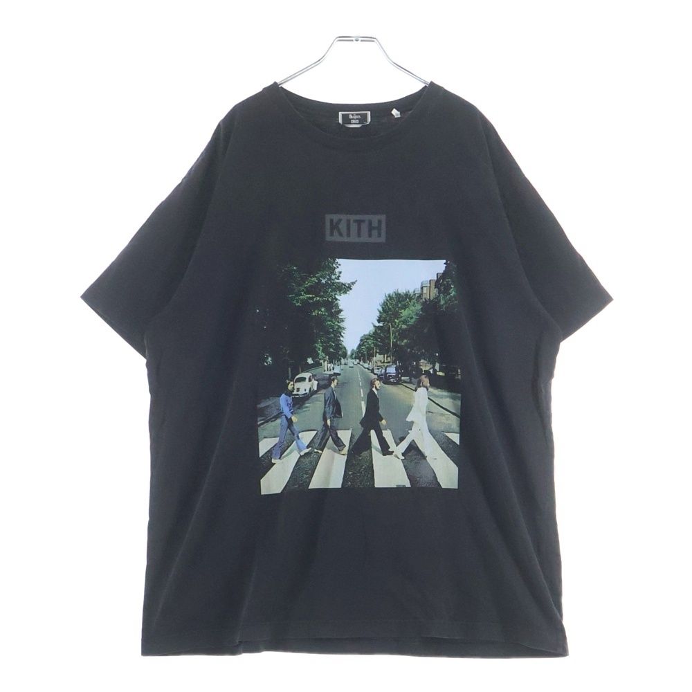 KITH The Beatles Tシャツ L ブラック Kith the Beatles 半袖 tシャツ ブラック XL Kith the Beatles 半袖