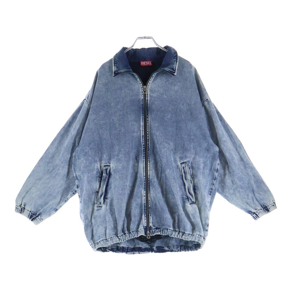 DIESEL (ディーゼル) 24AW D-KRAP-S1 オーバルD ジップアップ デニム 