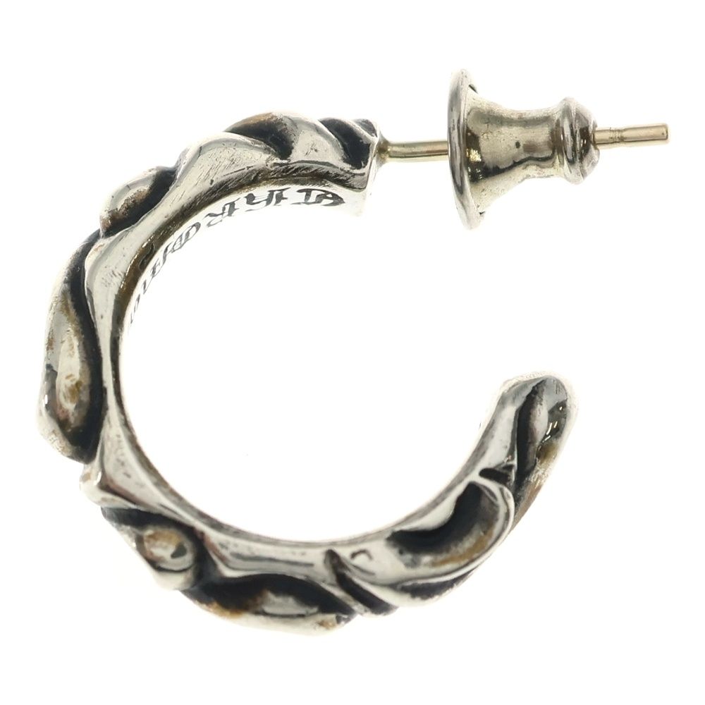 CHROME HEARTS (クロムハーツ) HOOP SCROOL スクロール フープピアス