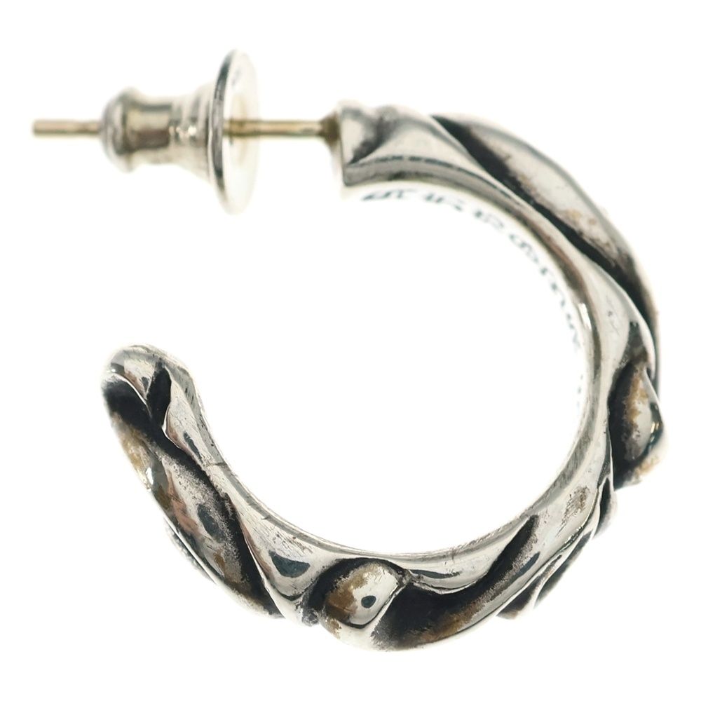 CHROME HEARTS (クロムハーツ) HOOP SCROOL スクロール フープピアス