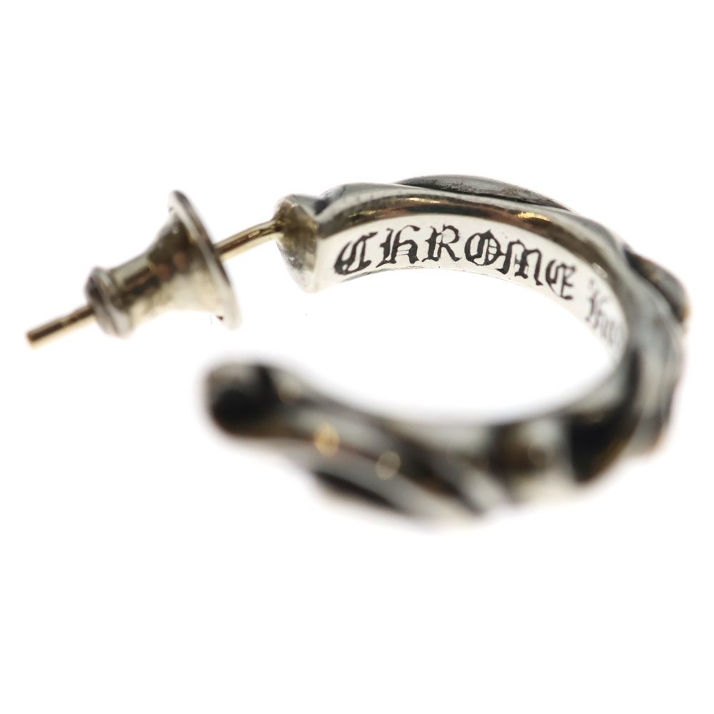 CHROME HEARTS (クロムハーツ) HOOP SCROOL スクロール フープピアス