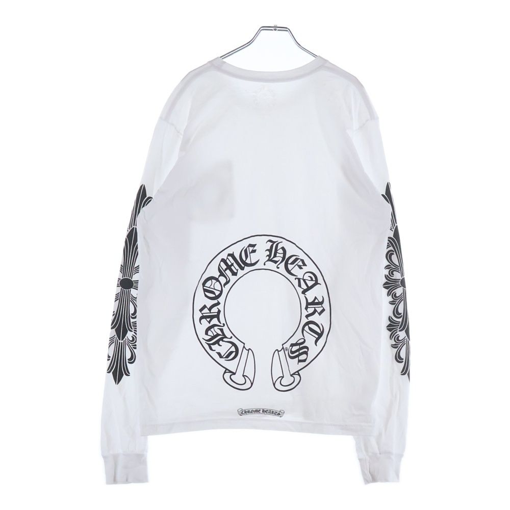 CHROME HEARTS (クロムハーツ) FLRL CRS HORSESHOE L/S バック