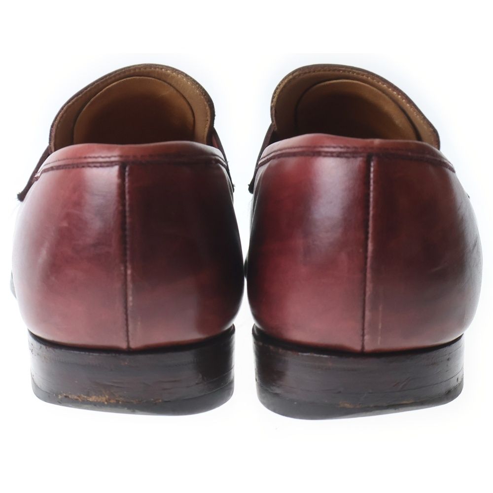 CROCKETT&JONES】 バーガンディ レザー ドレスシューズ Crockett&Jones