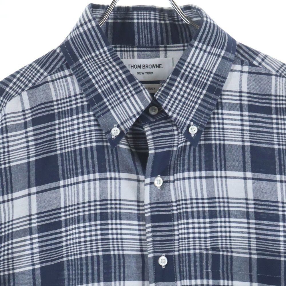 THOM BROWNE (トムブラウン) Button Down Shirt アームバンド ボタン 