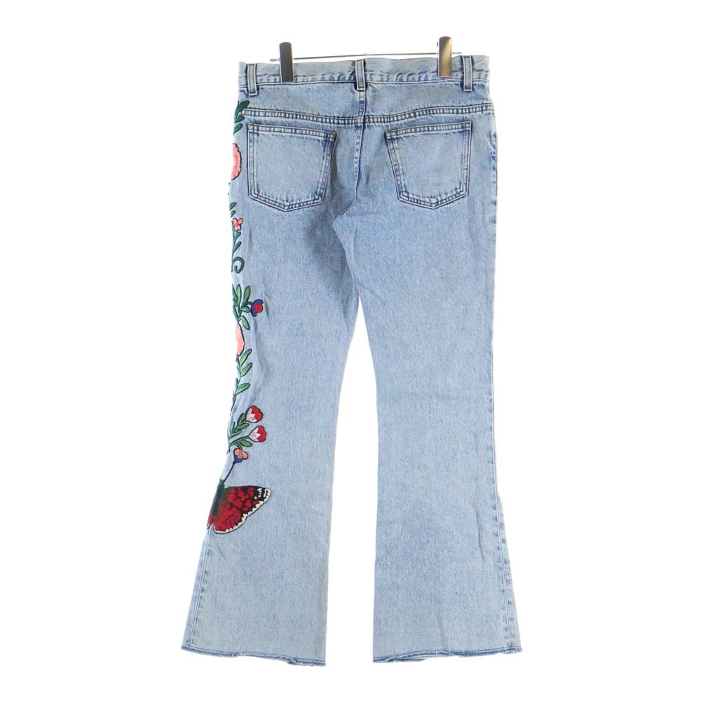 グッチ GUCCI Embroidery デニムパンツ ジーンズ 刺繍 コットン 452544