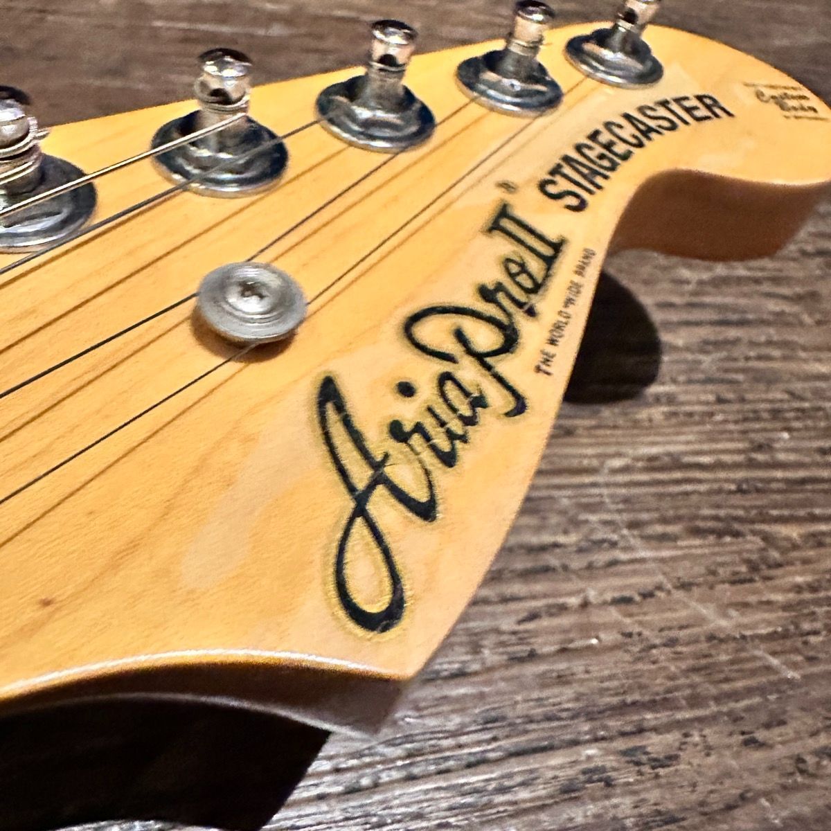 AriaProII ST-500 1977年製 Stagecaster タバコブラウン マツモク