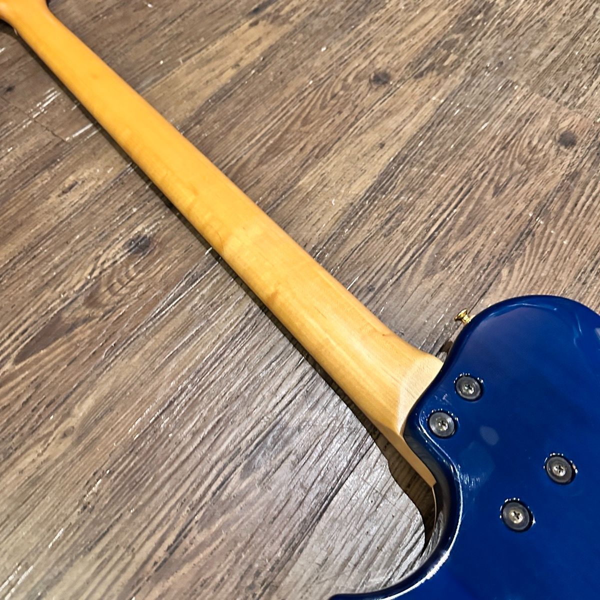 Burny LSB-65 レスポール タイプ アクティブ Electric Bass エレキ