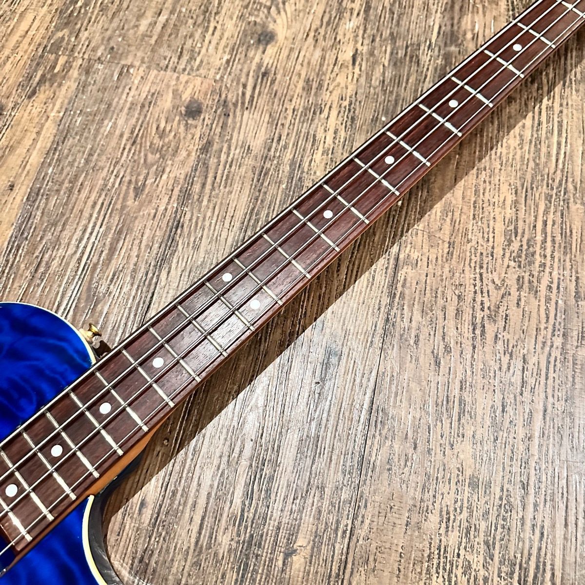 Burny LSB-65 レスポール タイプ アクティブ Electric Bass エレキ