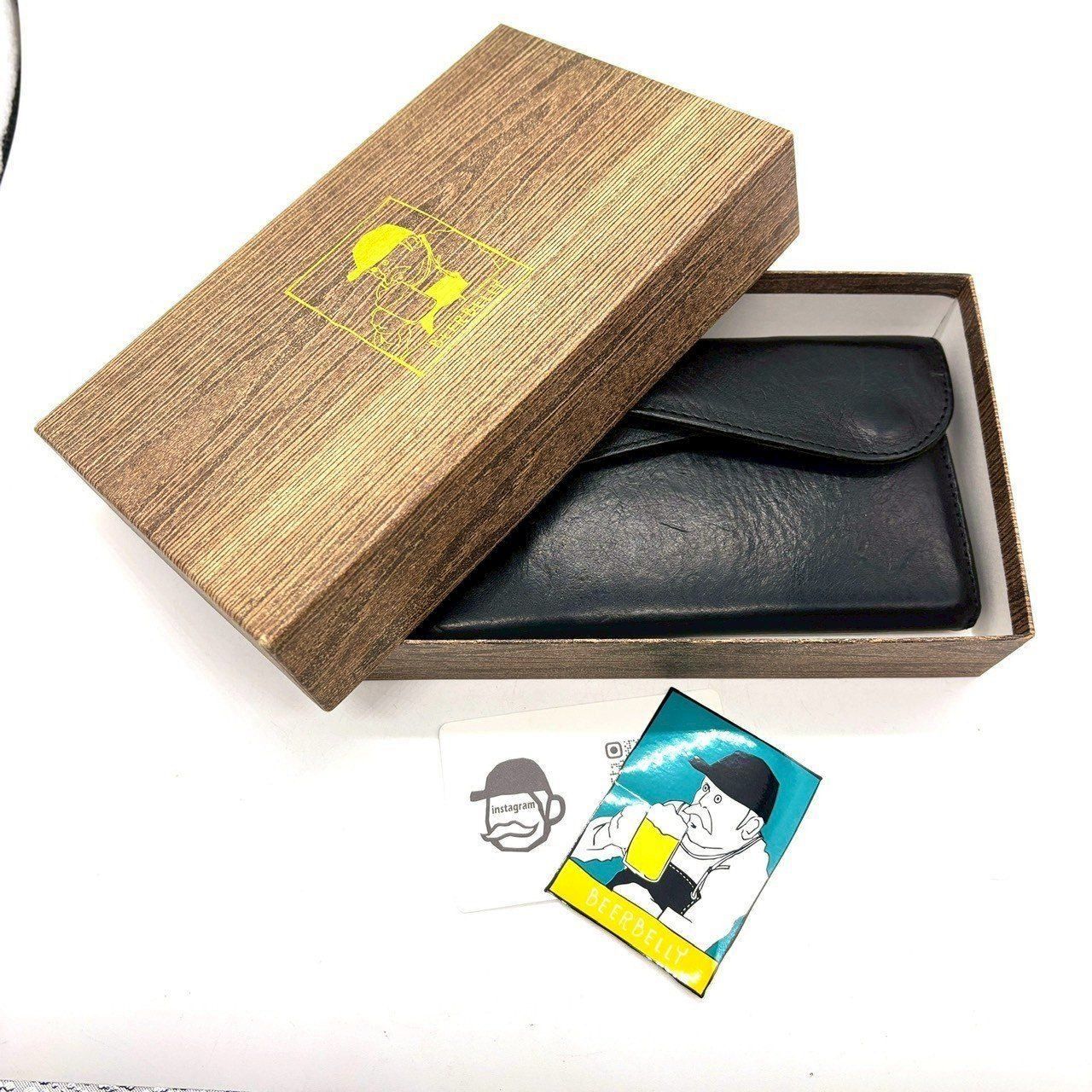 整理が気持ちいい財布】 BEERBELLY 長財布 ダブルフラップ ウォレット 
