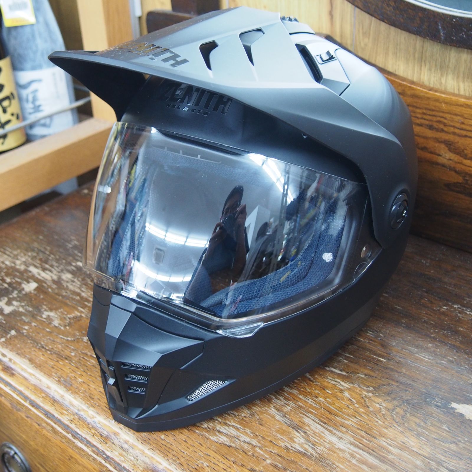 YAMAHA ヤマハ ZENITH オフロードヘルメット YX-6 ブラック XLサイズ