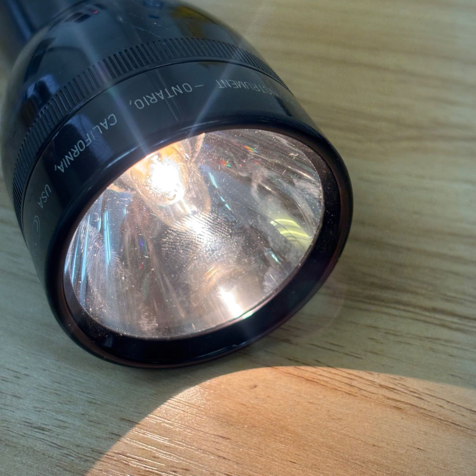 新品　マグライト　5d 懐中電灯　災害　防災　アメリカ製　トンファー　サバゲー MAG-LITE マグライト 5Dセル 単1電池5本 全長約43cm ブラック 黒