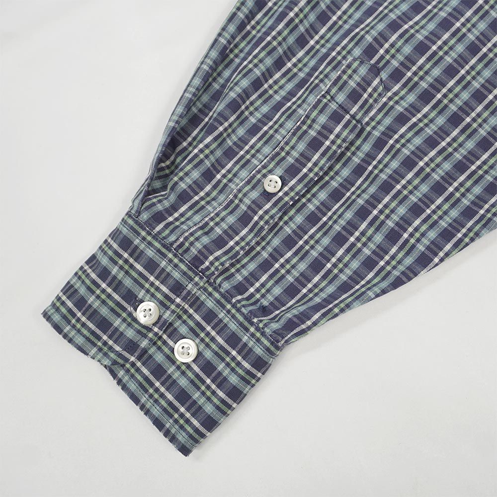 90~00s OLD GAP チェックシャツ レギュラーカラー ネイビー オールドギャップ OLD GAP 90s 00s 90-2000年代 レギュラーカラー