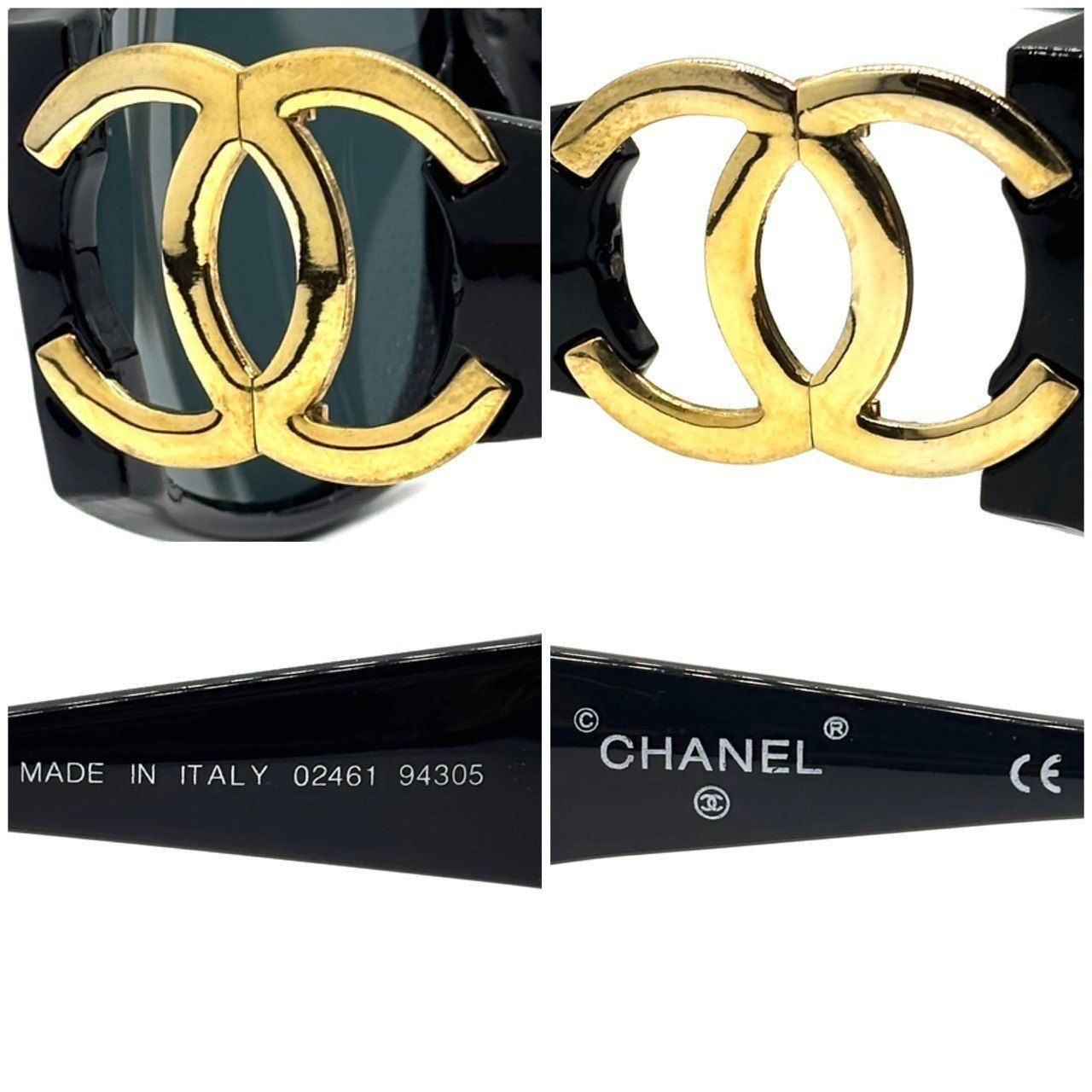 横顔で語る気品】 CHANEL サングラス ココマーク ゴールド金具