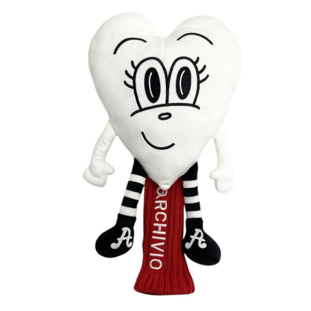 ARCHIVIO アルチビオ ×Chocomoo 人形型 ヘッドカバー  ホワイト系 DR [240101643473] ゴルフウェア ストスト