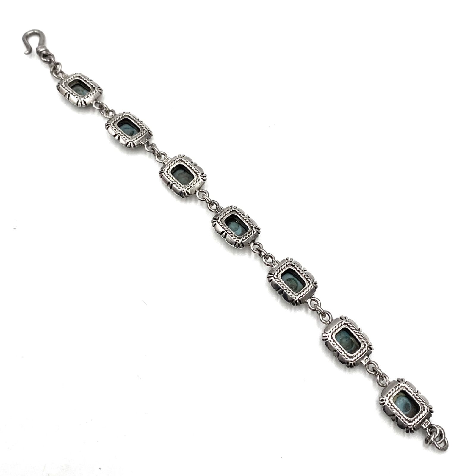 Mexico 925 ヴィンテージ　シルバー　バングル　ブレスレット　ターコイズ シルバー925 silver925 ターコイズ ブレスレット バングル 腕飾り