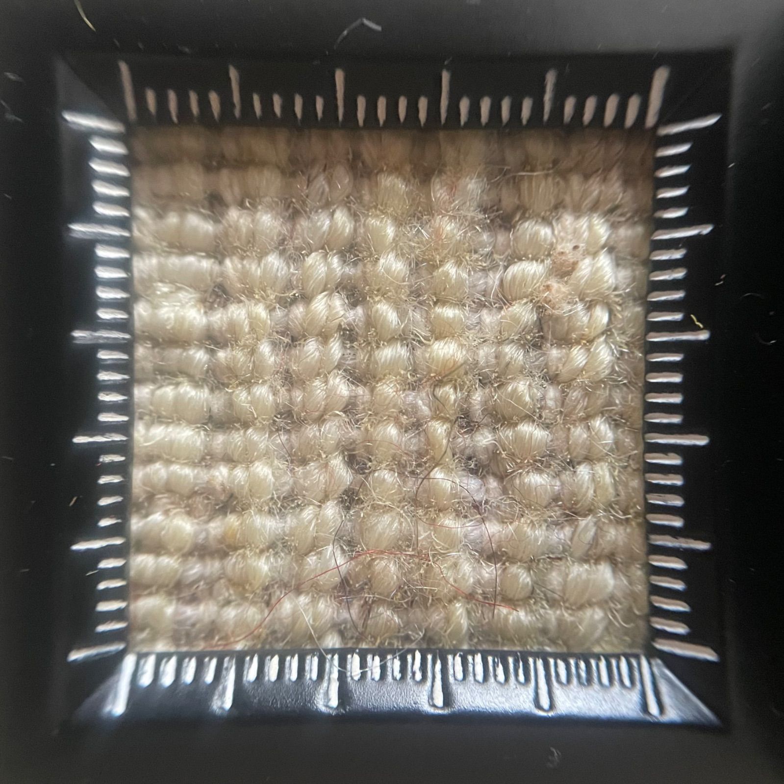 ペルシャ 手織り本物 アート ギャッベ 57×80cm 豊穣のザクロ文様