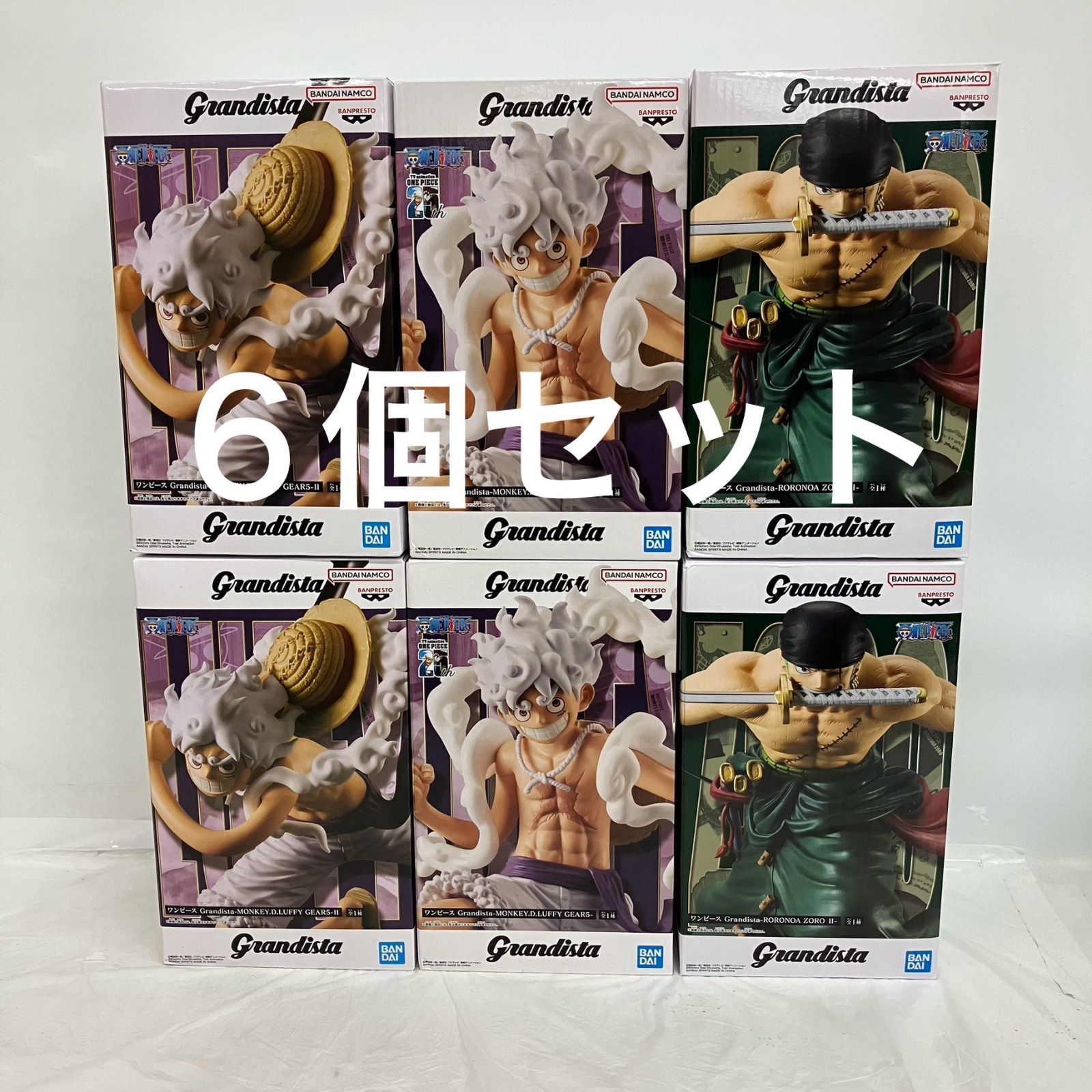未開封 ワンピース ONE PIECE grandista モンキー D ルフィ ギア5 