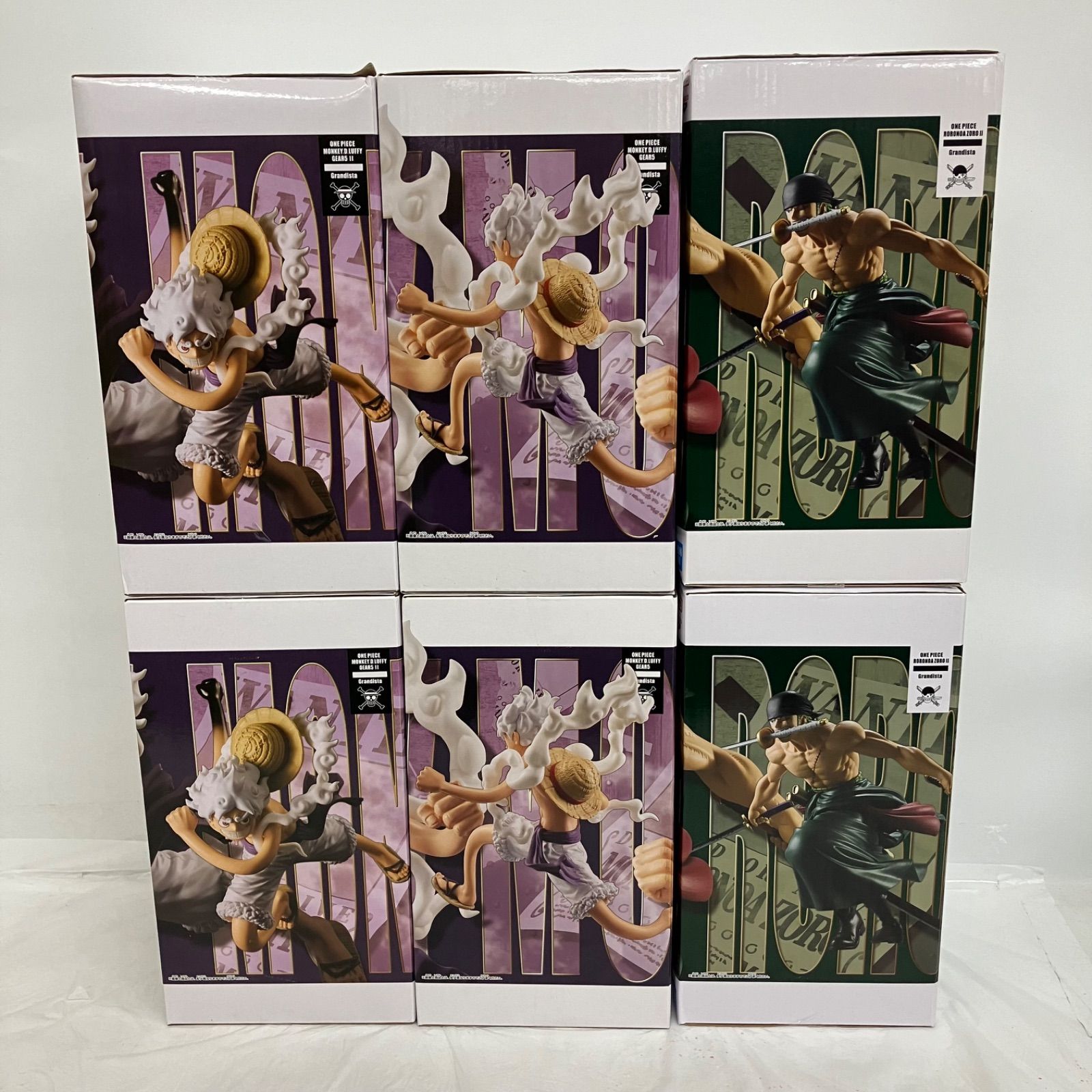 未開封 ワンピース ONE PIECE grandista モンキー D ルフィ ギア5