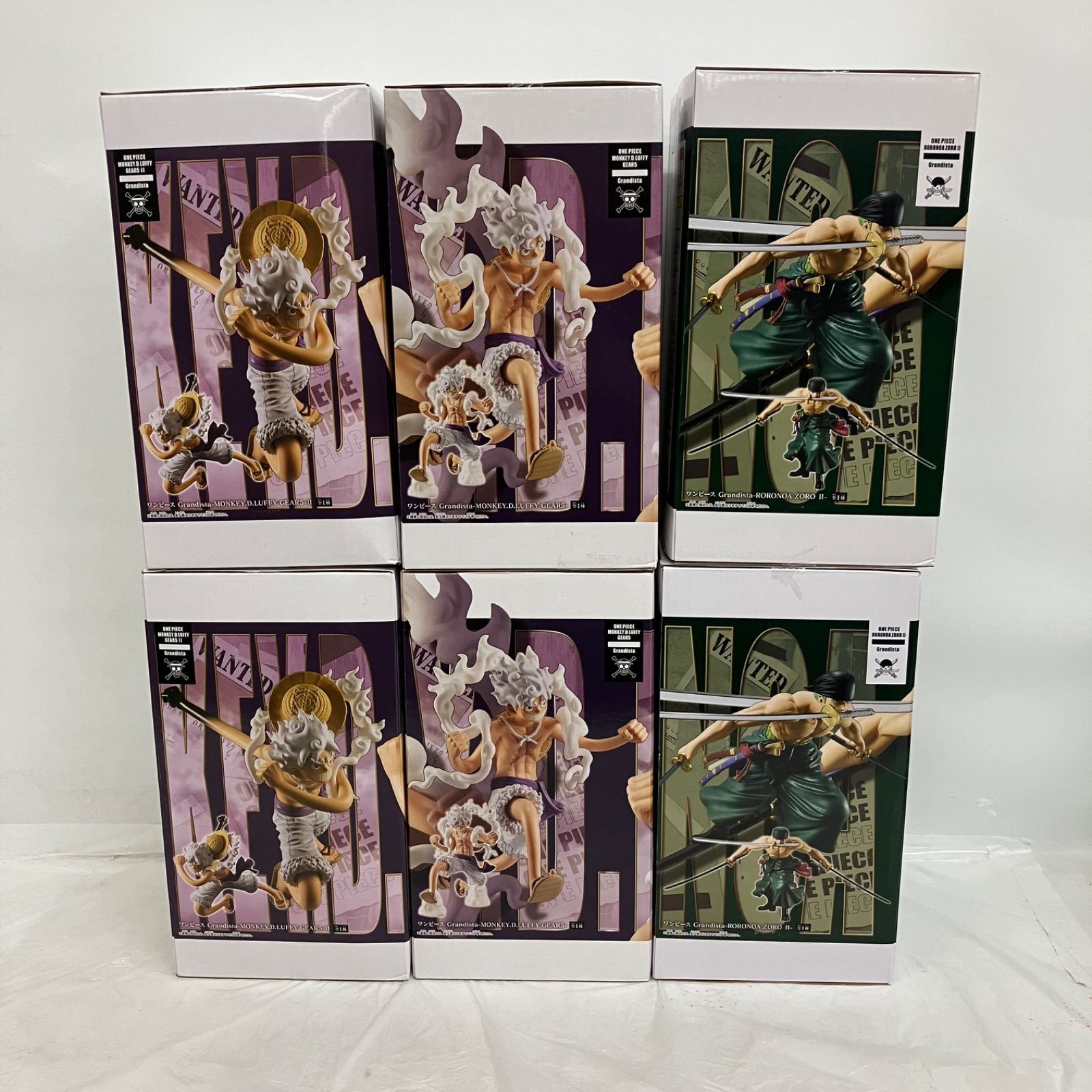 未開封 ワンピース ONE PIECE grandista モンキー D ルフィ ギア5