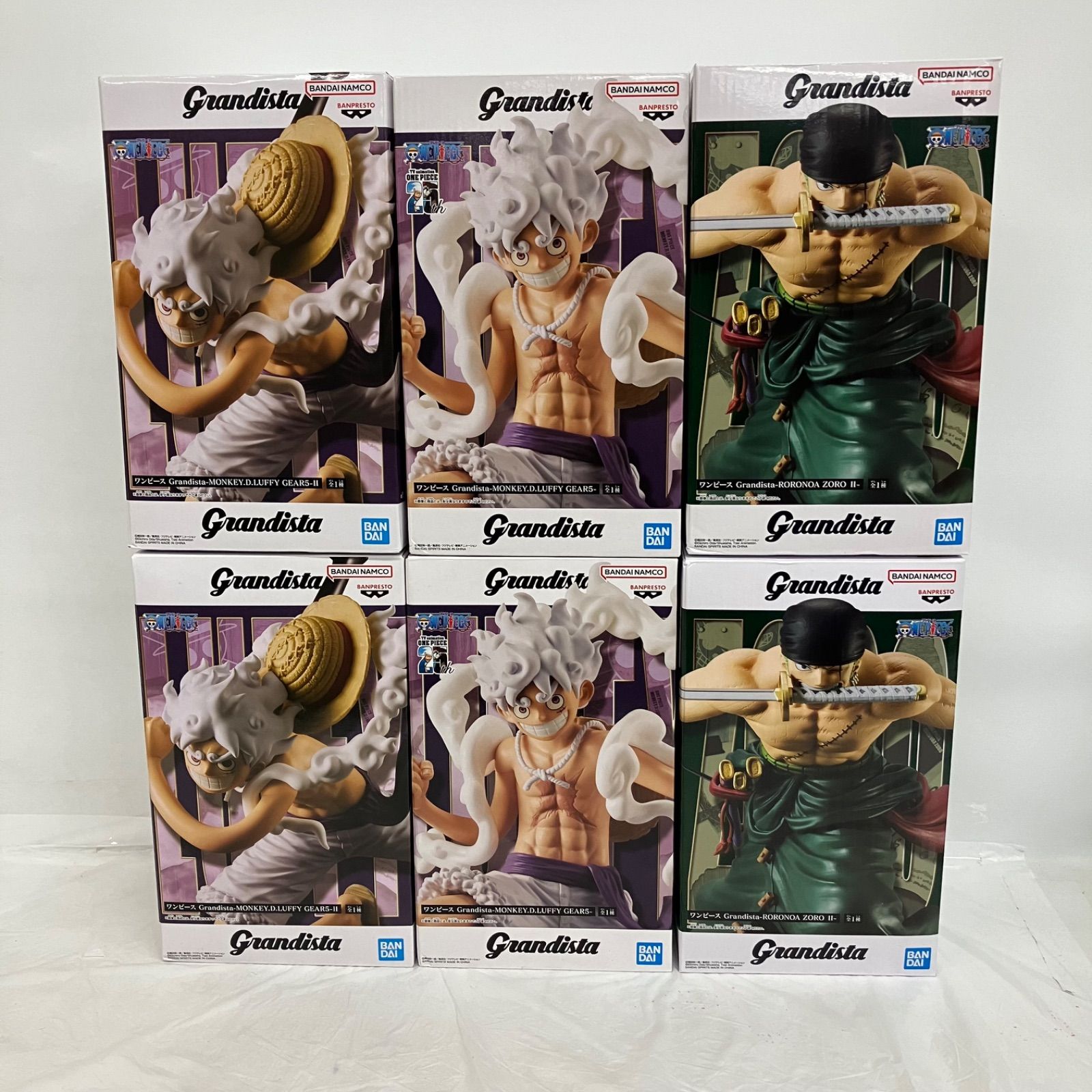未開封 ワンピース ONE PIECE grandista モンキー D ルフィ ギア5