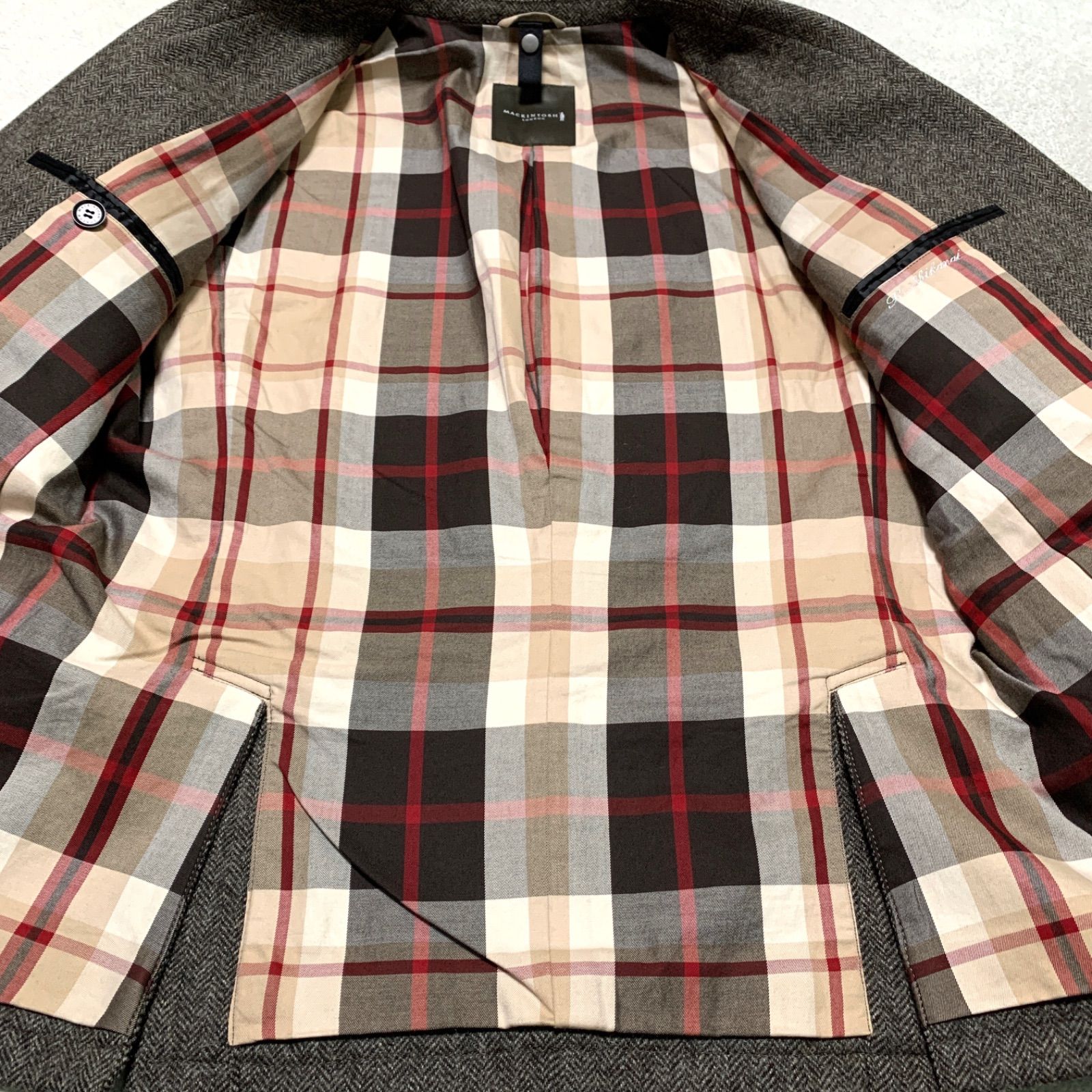MACKINTOSH LONDON ノーフォークジャケット ゲームジャケット 