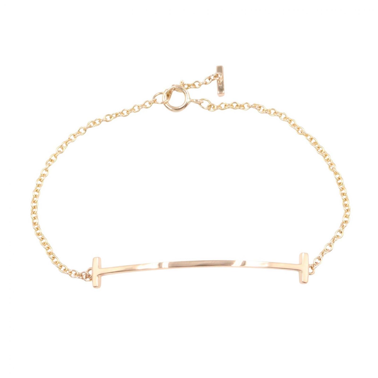 ティファニー TIFFANY＆CO ブレスレット Tスマイル ブレスレット 腕 