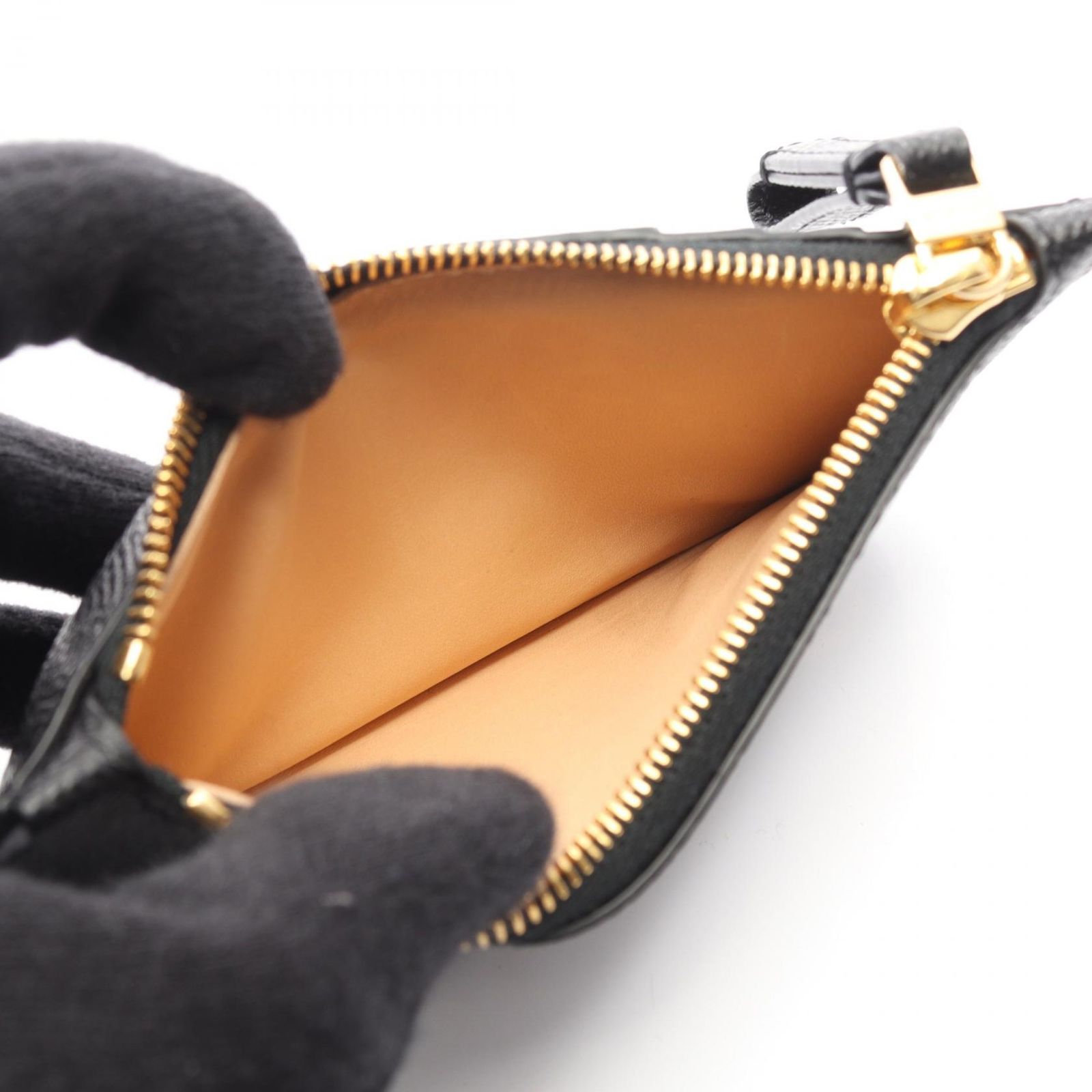 デルヴォー Delvaux コインケース ヴァガボンド ブラック レザー 