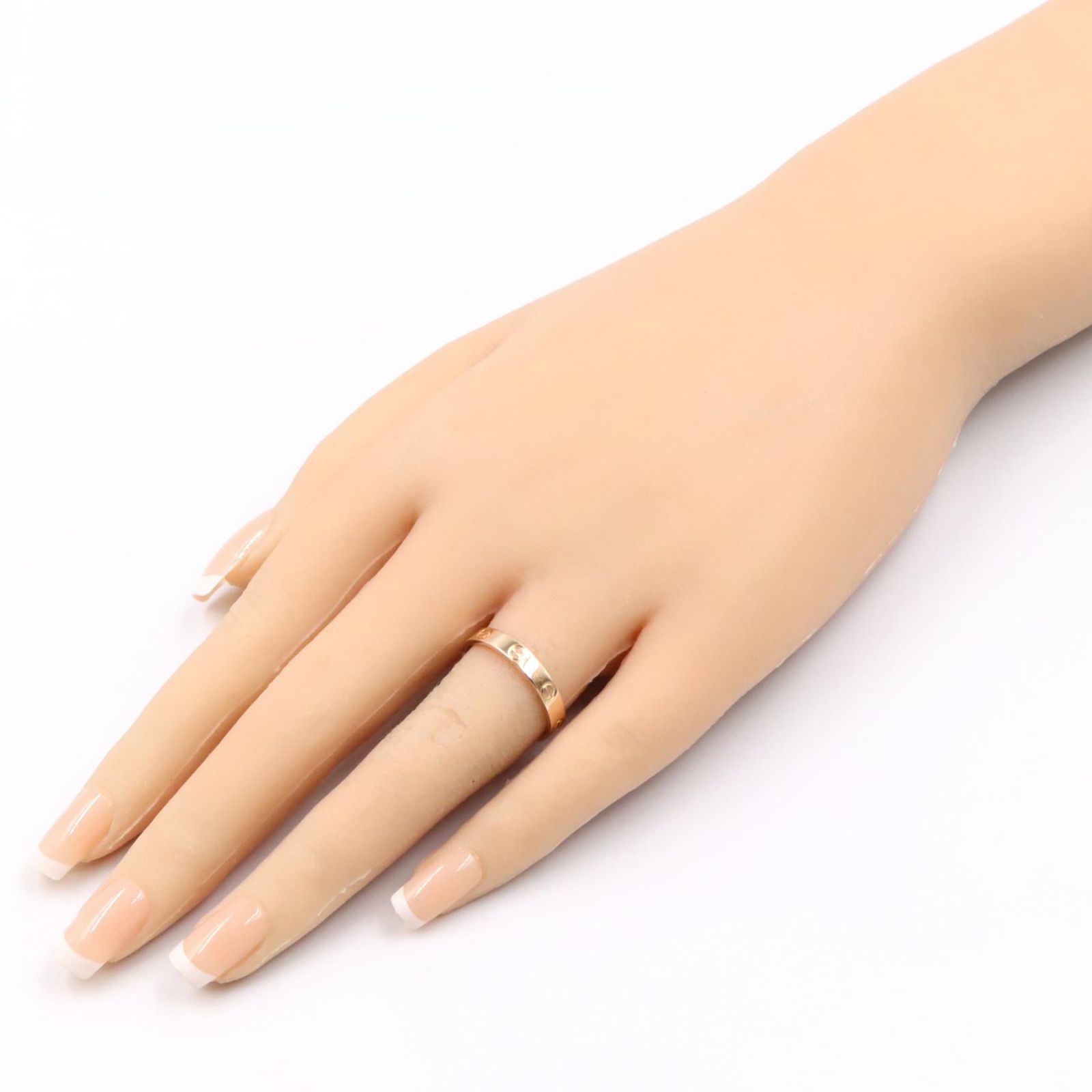 磨き済み□Cartier(カルティエ) リング ミニラブ 50 1Pダイヤ